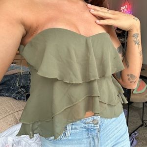 Edikted strapless top